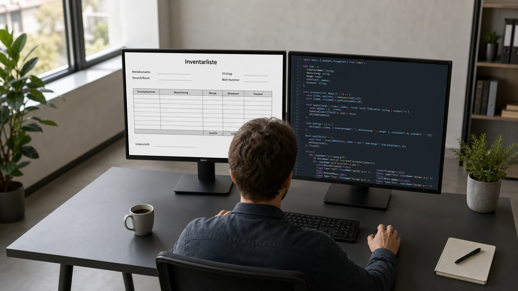 Inventarliste mit Formilo programmieren lassen