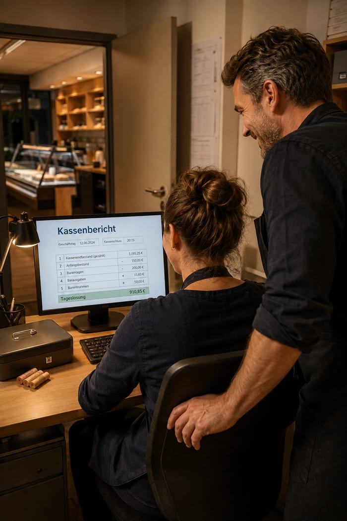 Digitalisierung des Kassenberichts