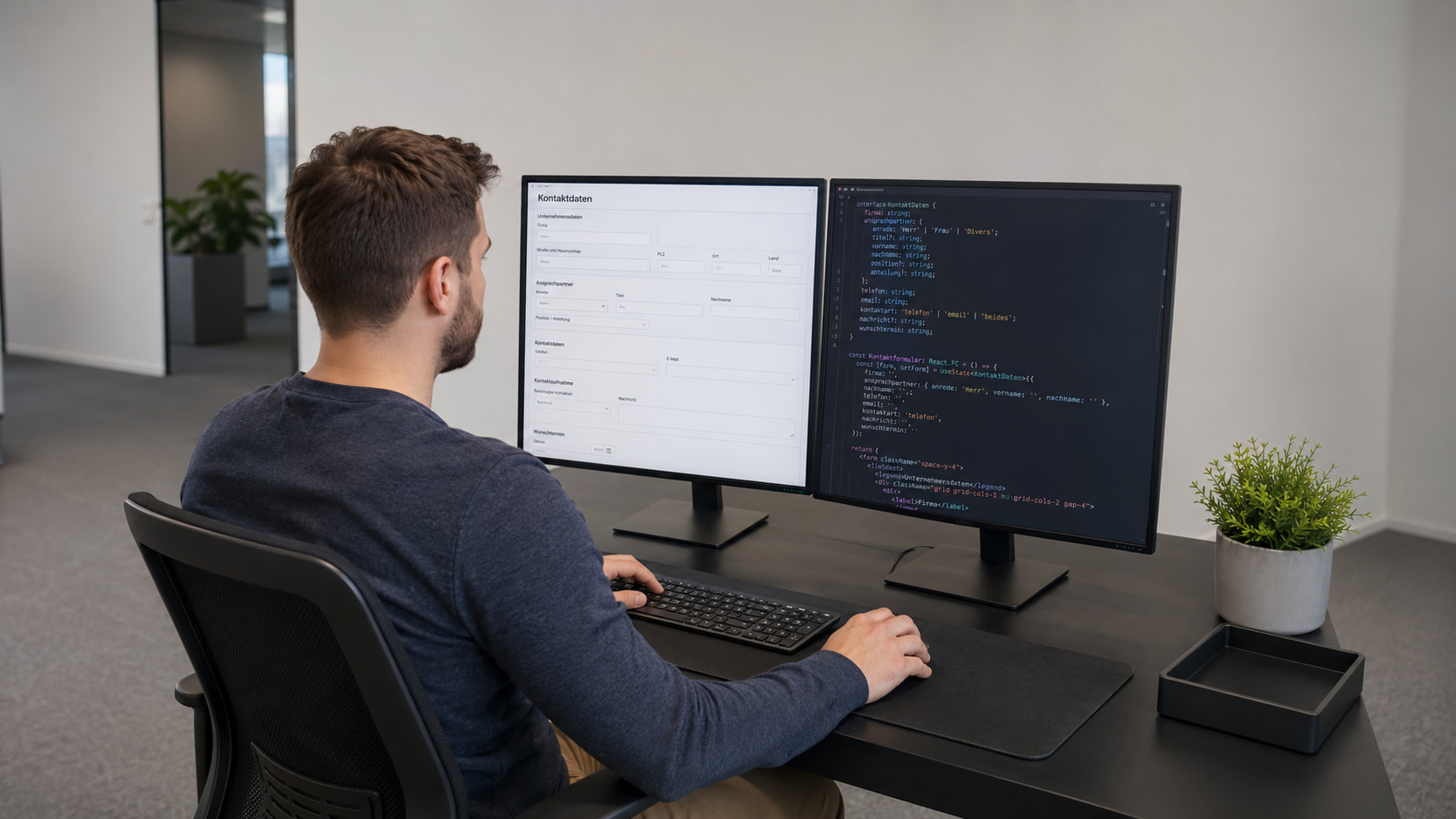 Kontaktdatenerfassung mit Formilo programmieren lassen