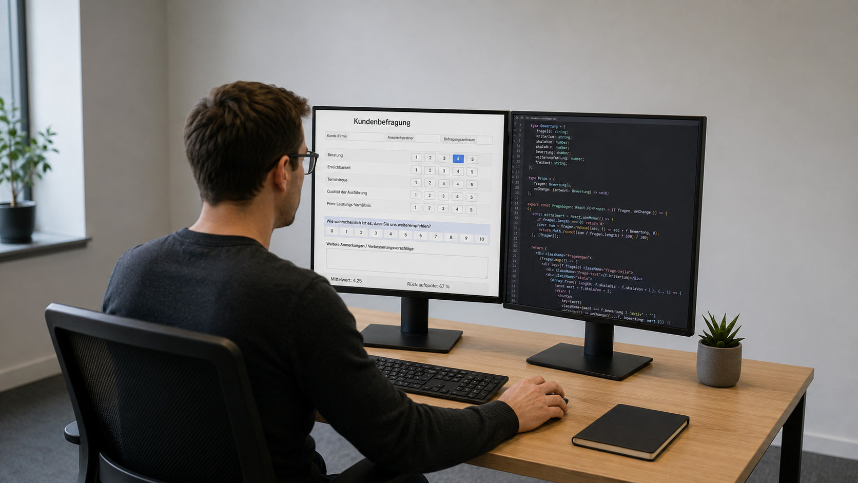 Kundenbefragung mit Formilo programmieren lassen