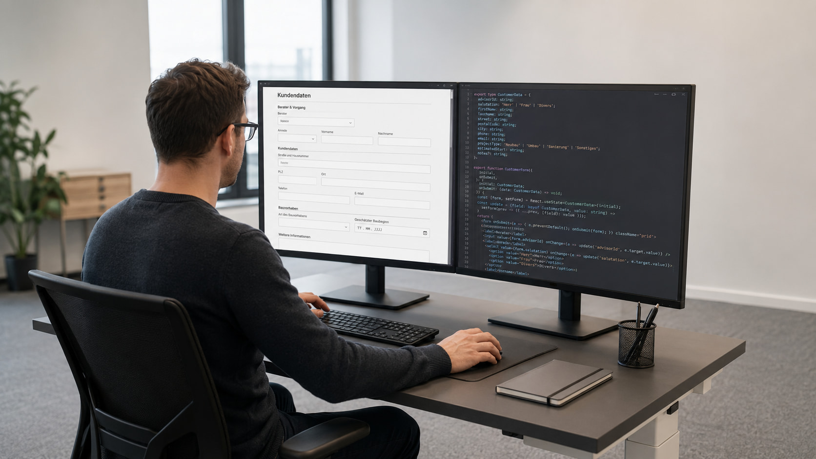 Kundendatenerfassung mit Formilo programmieren lassen