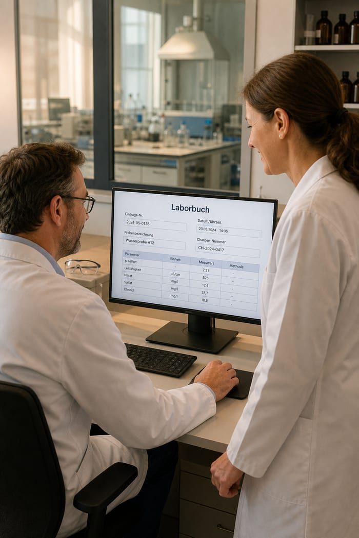 Digitalisierung des Laborbuchs