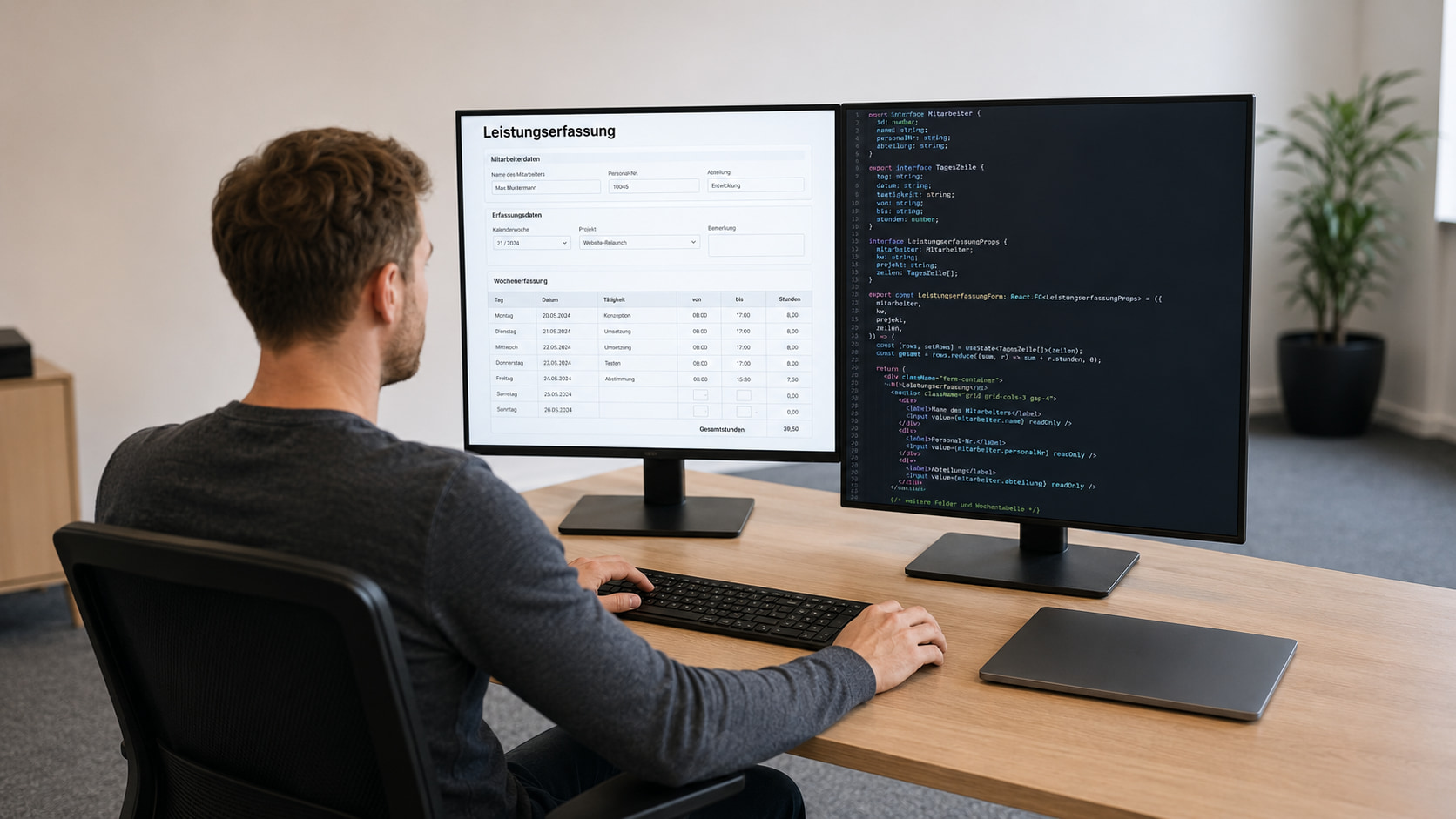 Leistungserfassung mit Formilo programmieren lassen