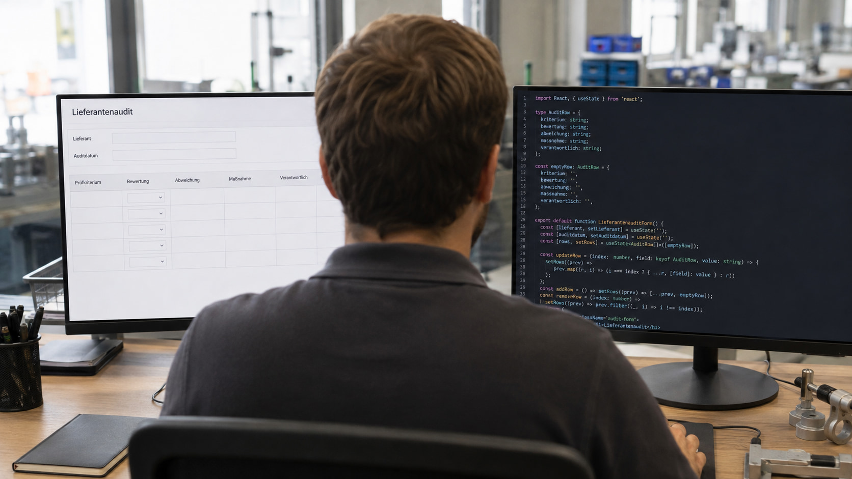 Lieferantenaudit mit Formilo programmieren lassen