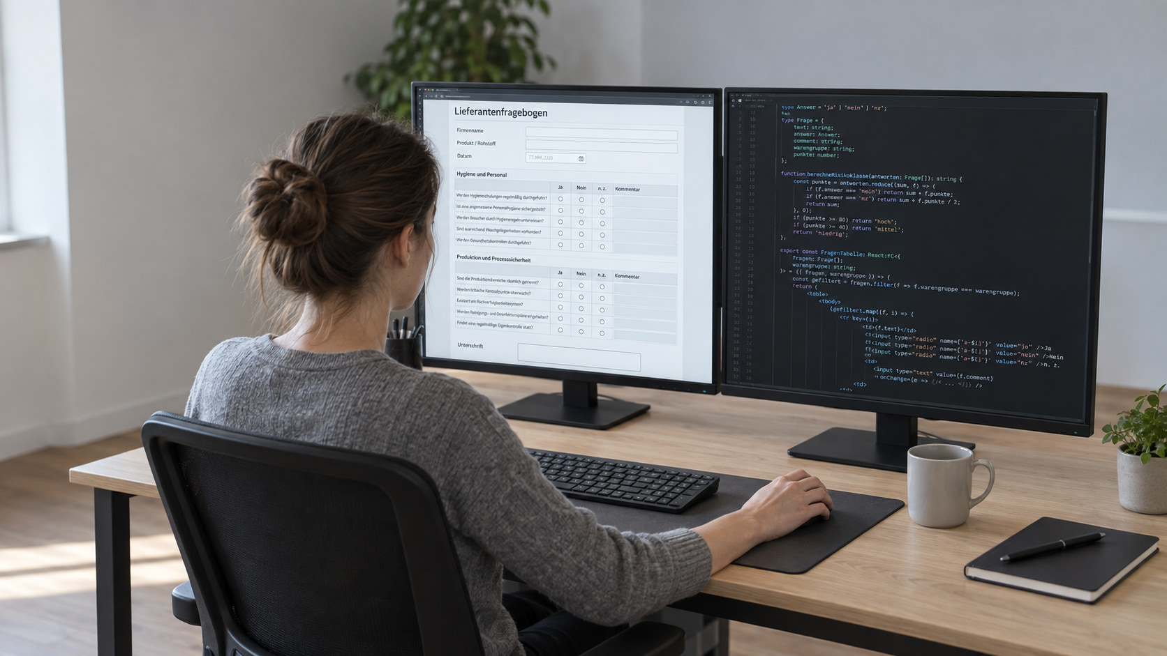 Lieferantenfragebogen mit Formilo programmieren lassen