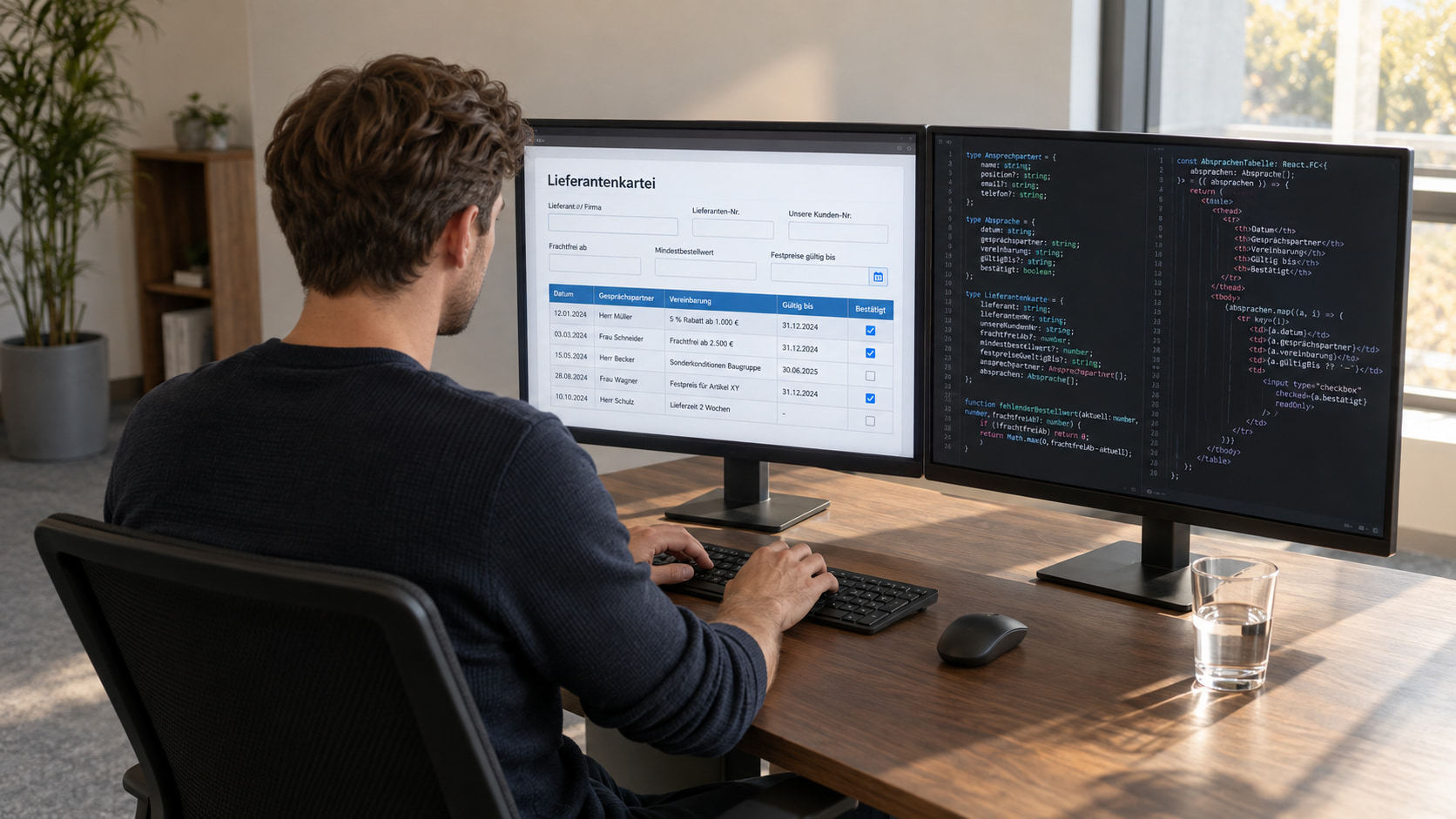 Lieferantenkartei mit Formilo programmieren lassen