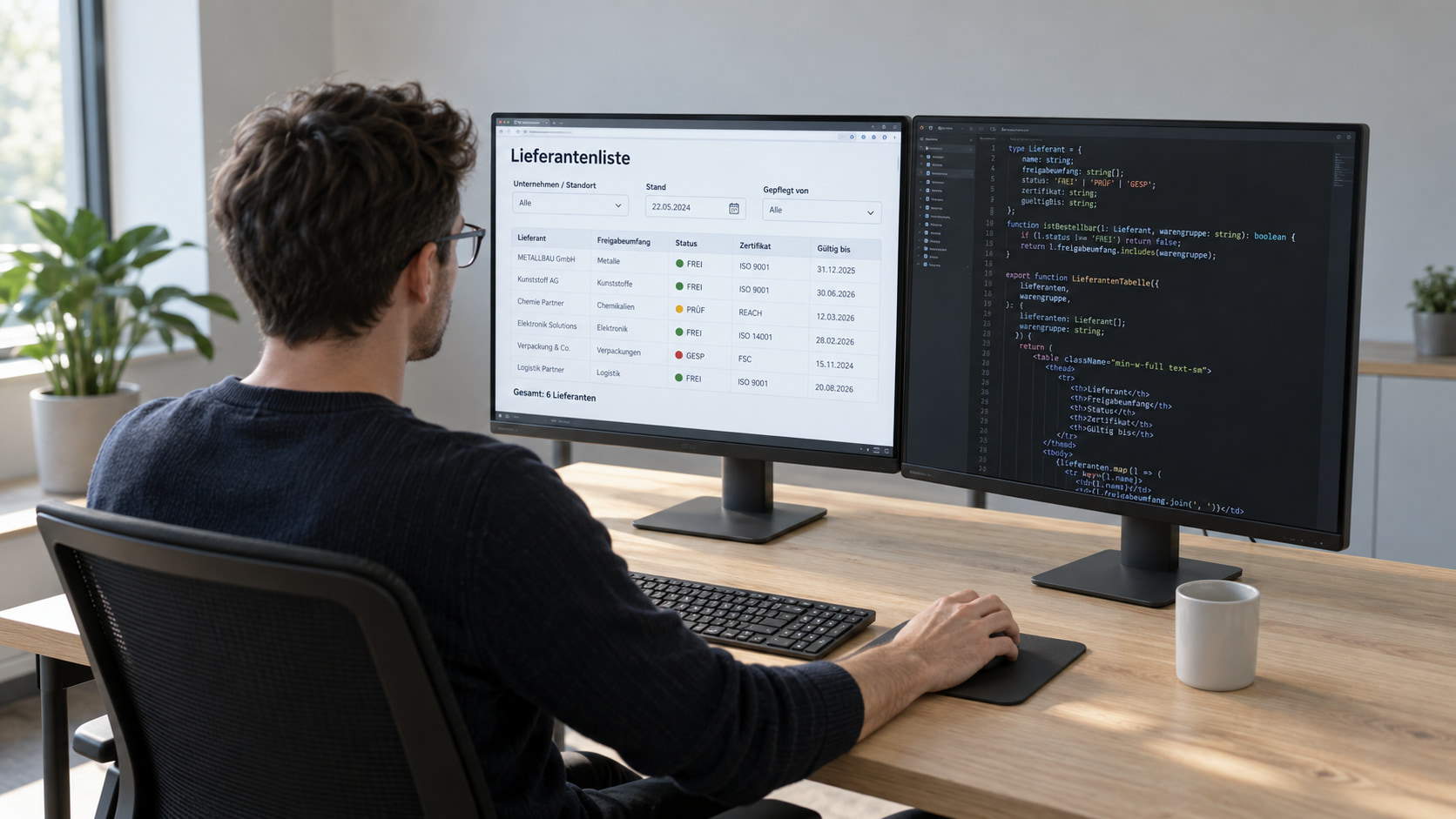 Lieferantenliste mit Formilo programmieren lassen