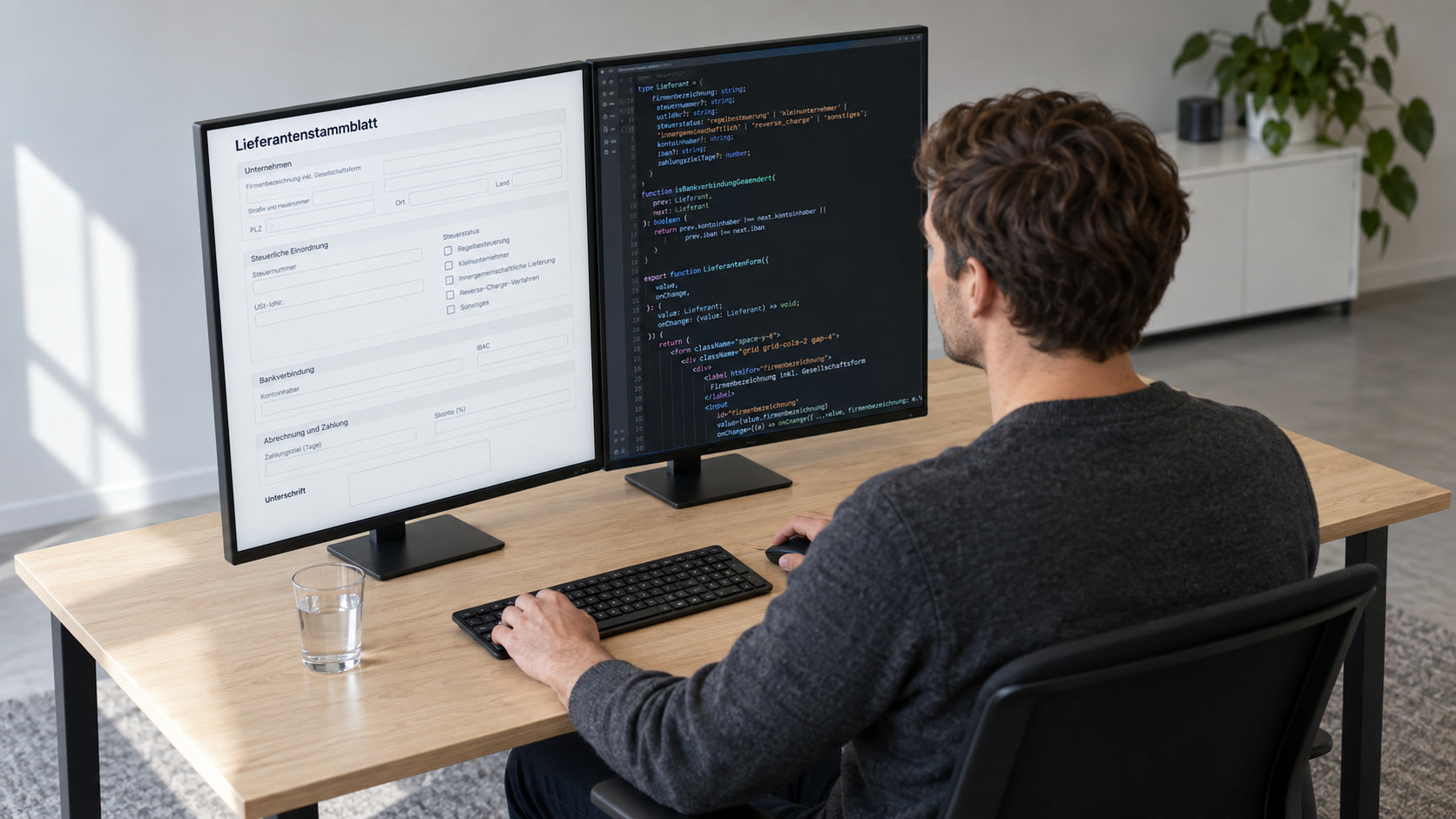 Lieferantenstammblatt mit Formilo programmieren lassen