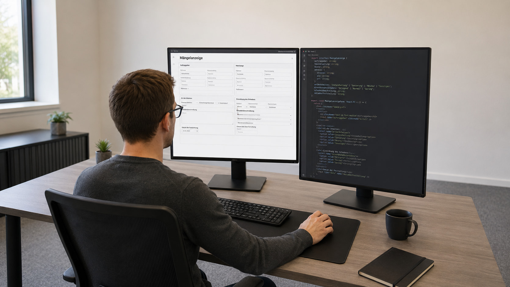 Mängelanzeige mit Formilo programmieren lassen