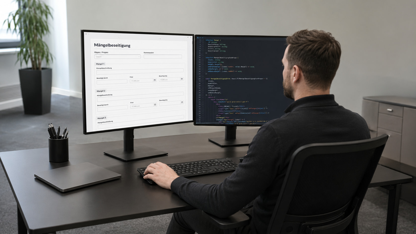 Mängelbeseitigung mit Formilo programmieren lassen