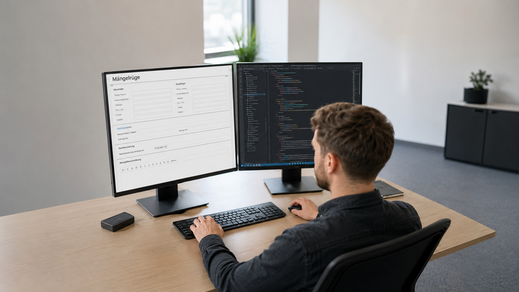 Mängelrüge mit Formilo programmieren lassen