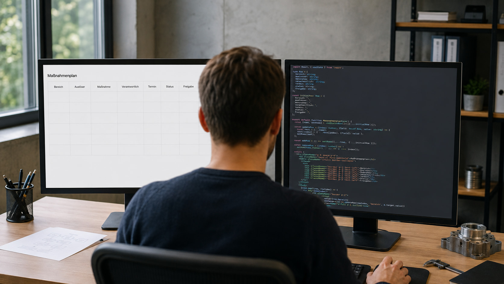Maßnahmenplan mit Formilo programmieren lassen