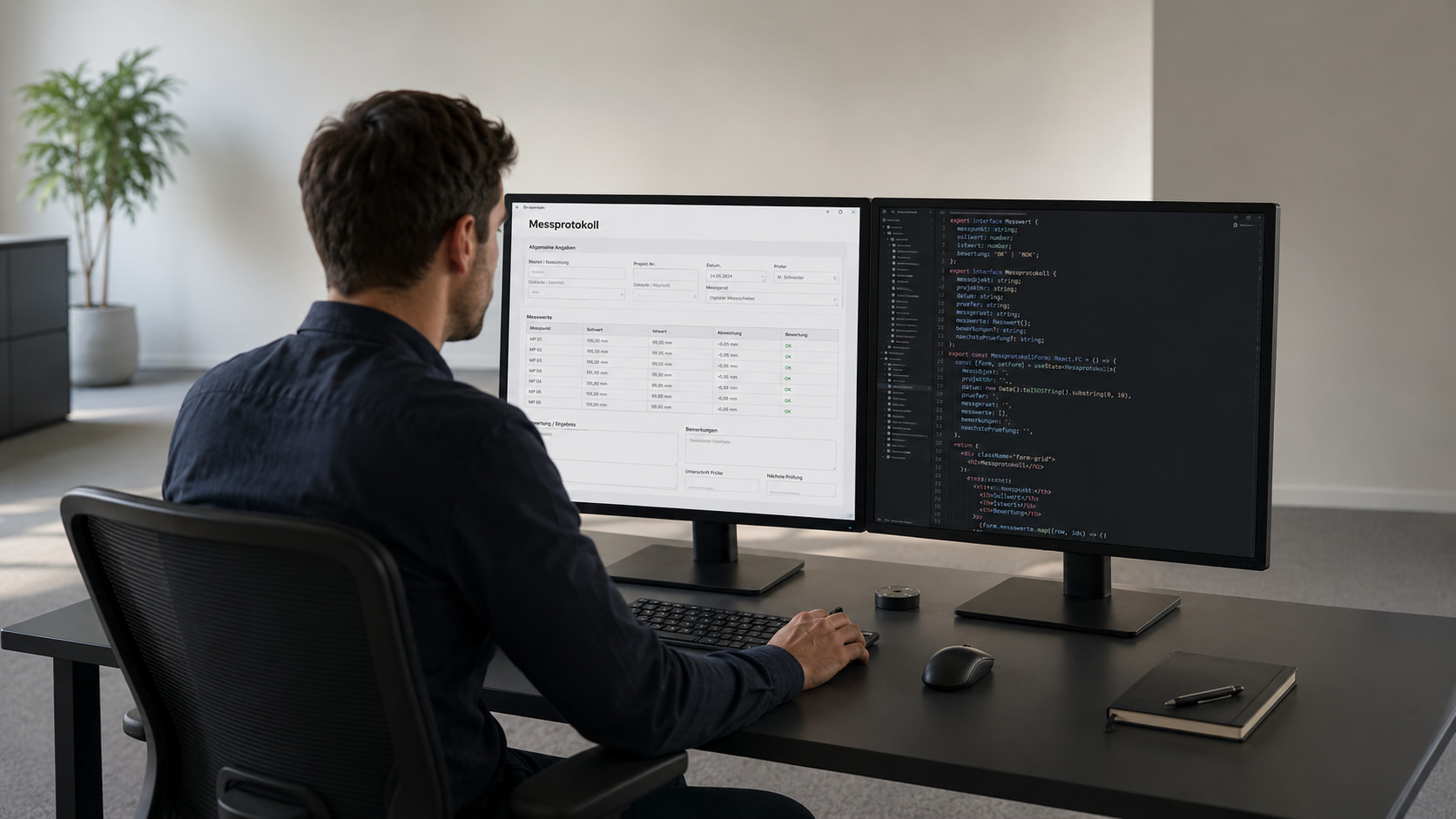 Messprotokoll mit Formilo programmieren lassen