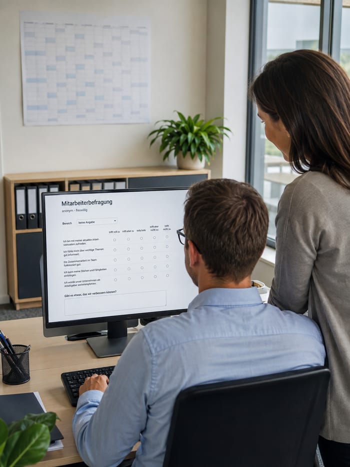 Digitalisierung der Mitarbeiterbefragung