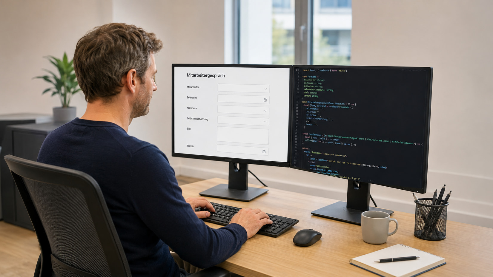 Mitarbeitergespräch mit Formilo programmieren lassen