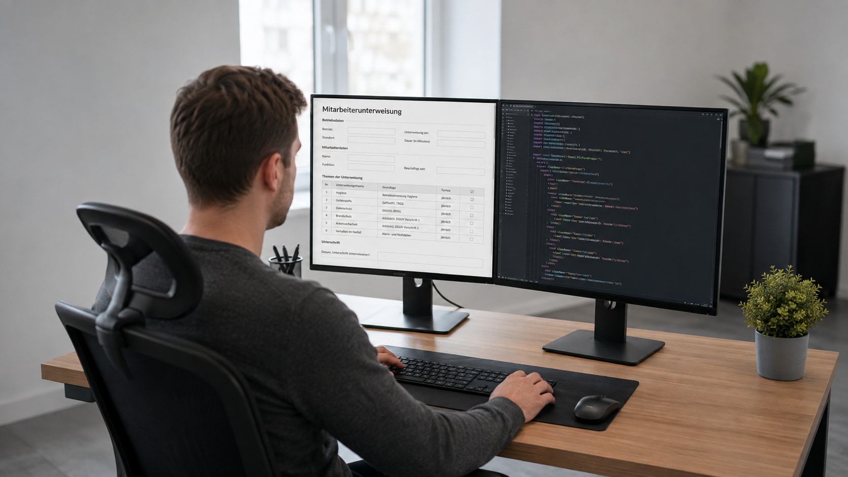 Mitarbeiterunterweisung mit Formilo programmieren lassen