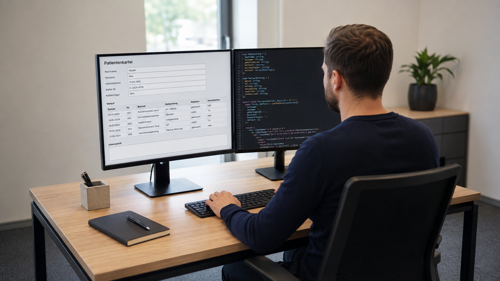 Patientenkartei mit Formilo programmieren lassen
