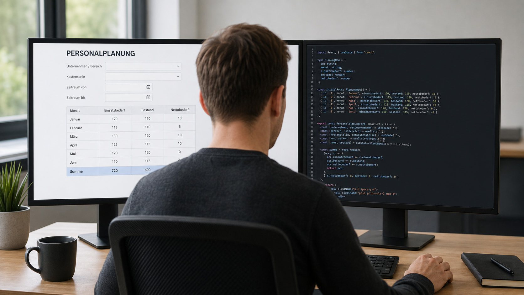 Personalplanung mit Formilo programmieren lassen