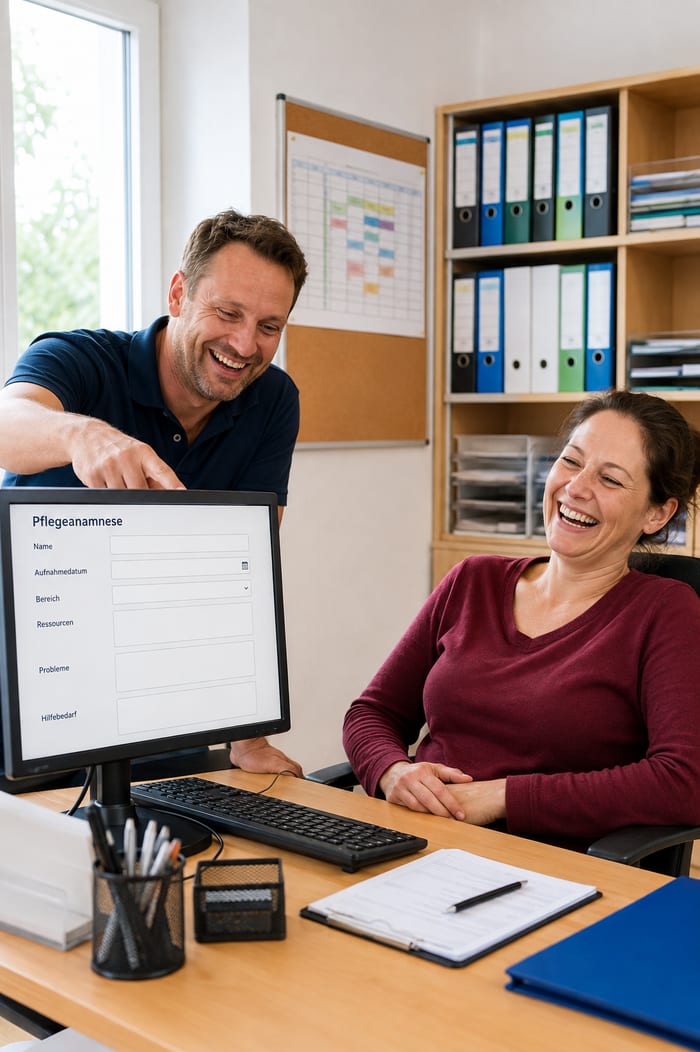 Digitalisierung der Pflegeanamnese