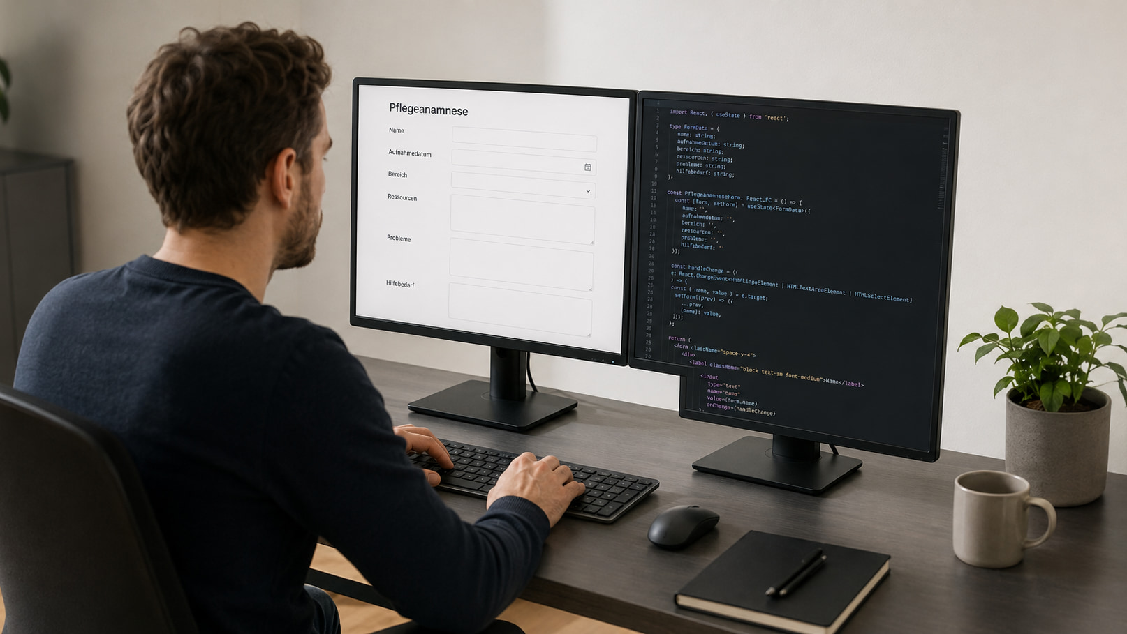 Pflegeanamnese mit Formilo programmieren lassen