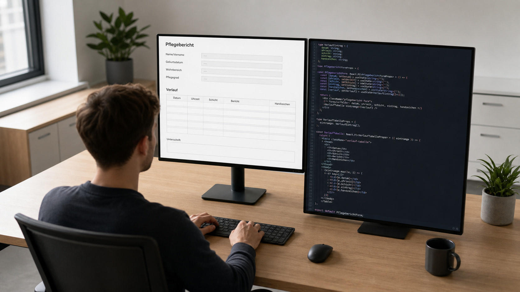 Pflegebericht mit Formilo programmieren lassen
