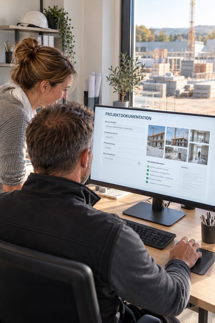 Digitalisierung der Projektdokumentation
