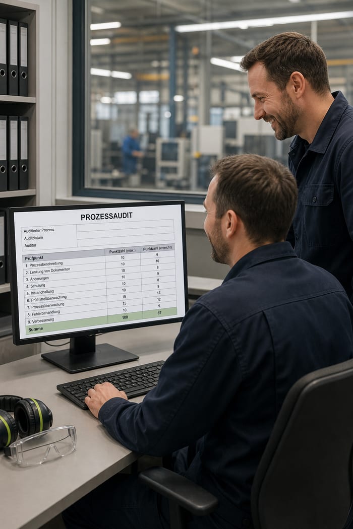 Digitalisierung des Prozessaudits