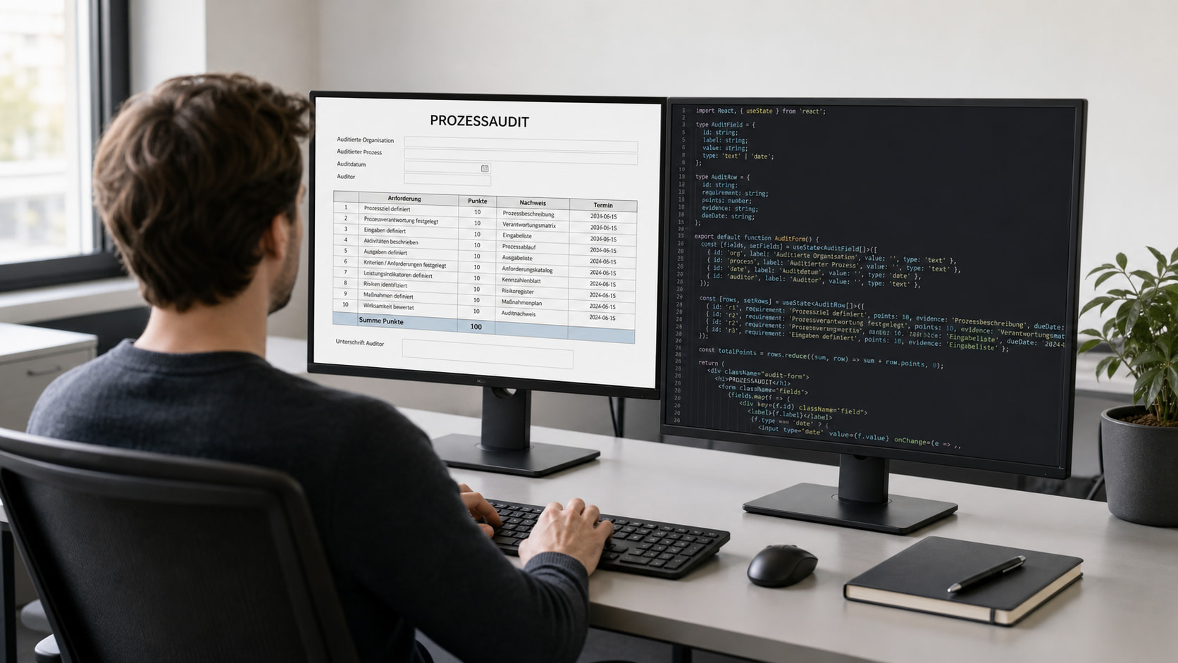 Prozessaudit mit Formilo programmieren lassen