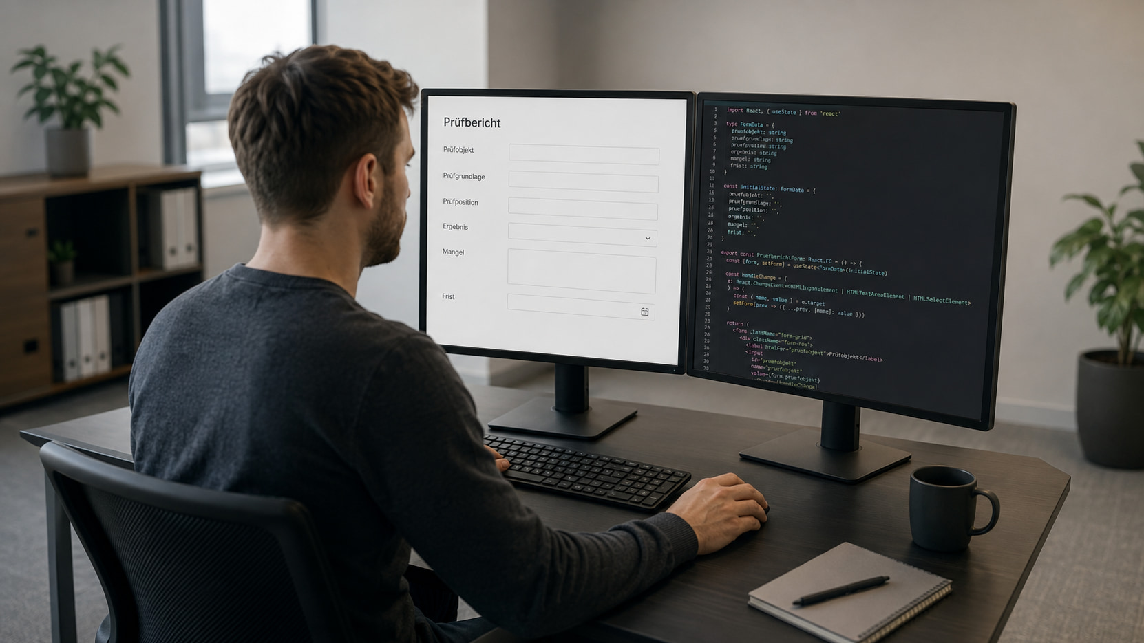 Prüfbericht mit Formilo programmieren lassen