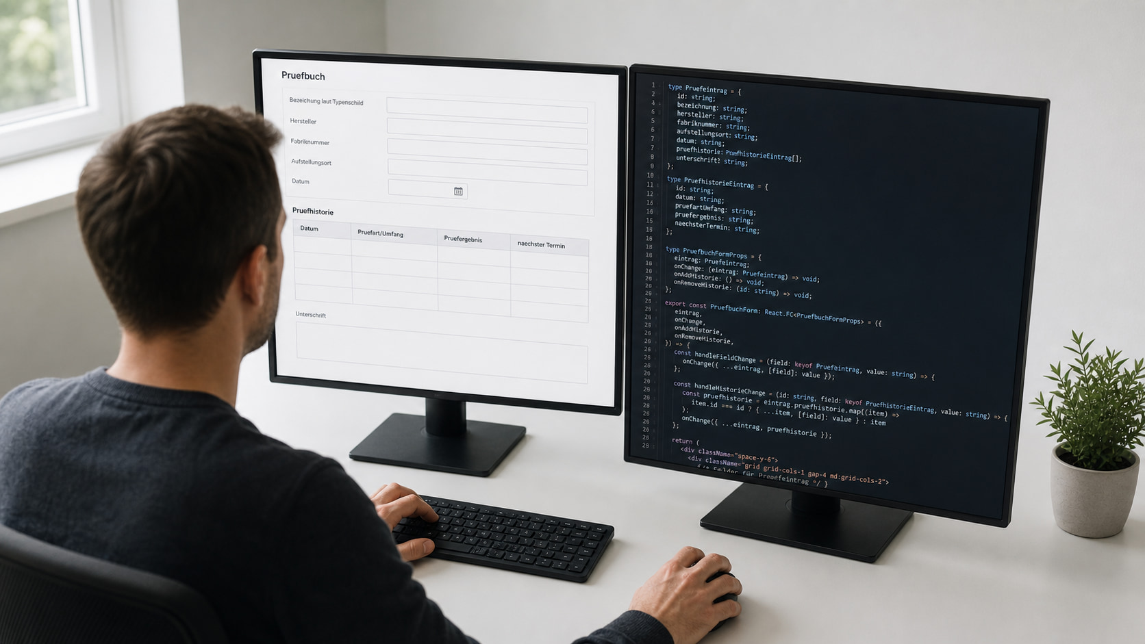 Prüfbuch mit Formilo programmieren lassen