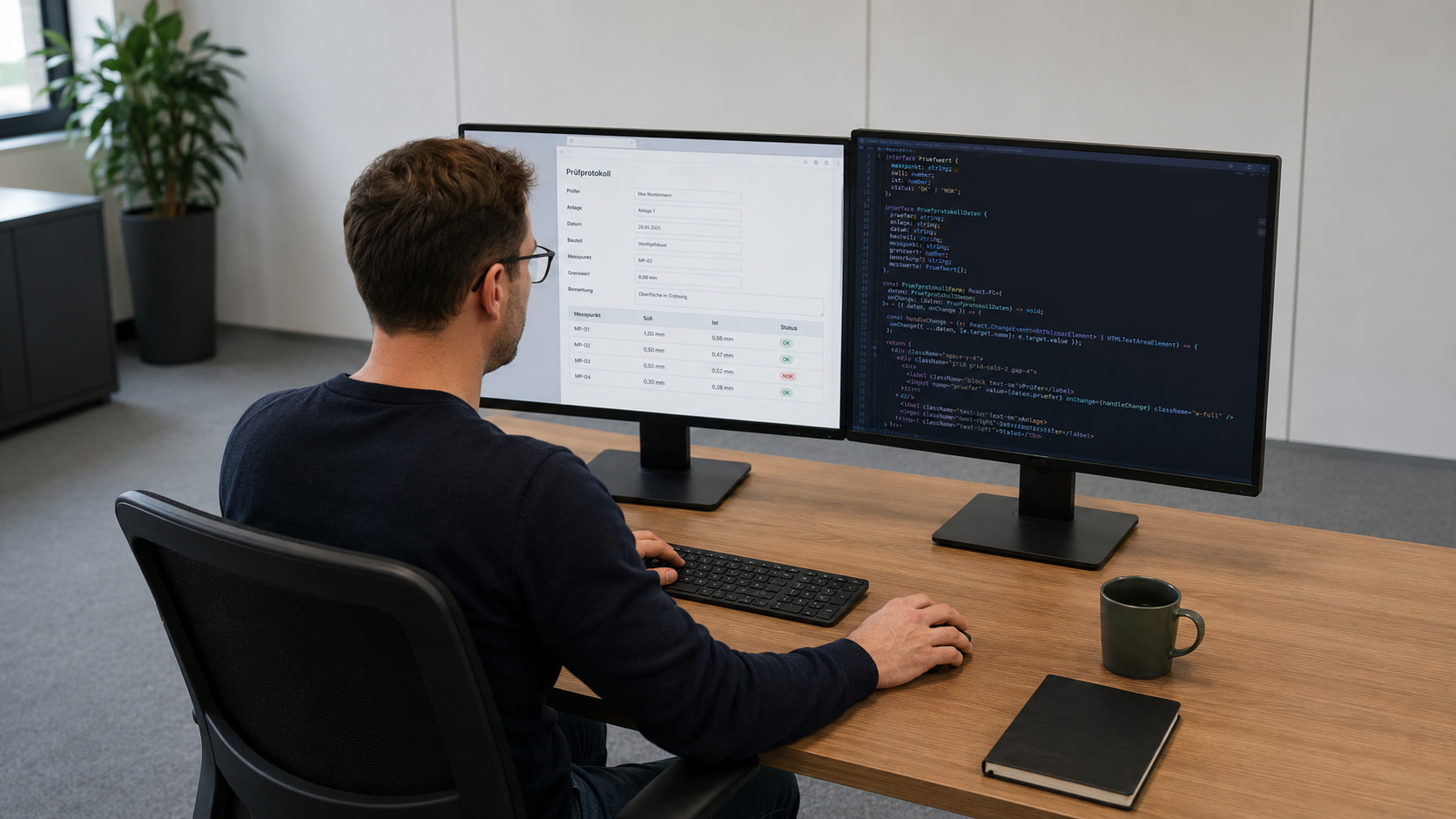 Prüfprotokoll mit Formilo programmieren lassen