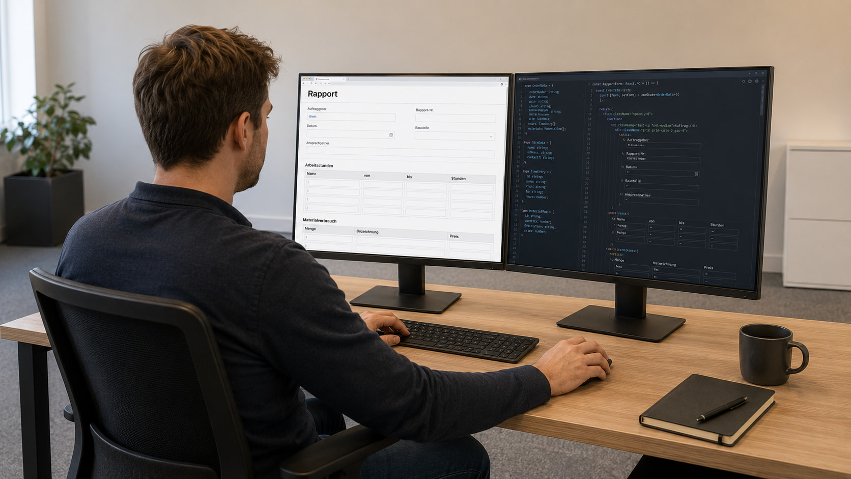 Rapport mit Formilo programmieren lassen
