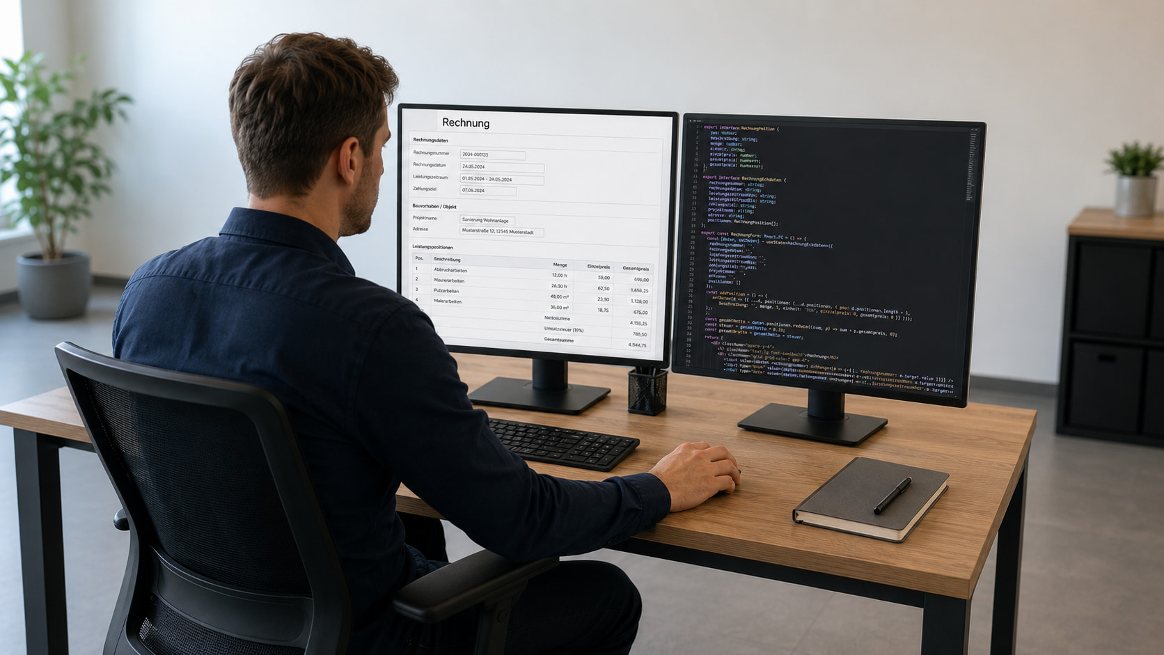 Rechnungsvorlage mit Formilo programmieren lassen