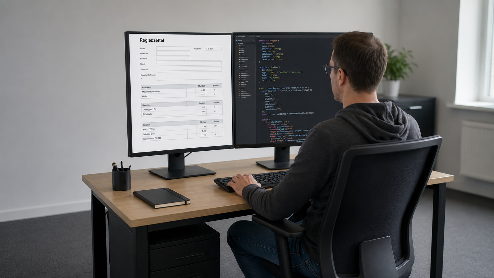 Regiearbeiten mit Formilo programmieren lassen