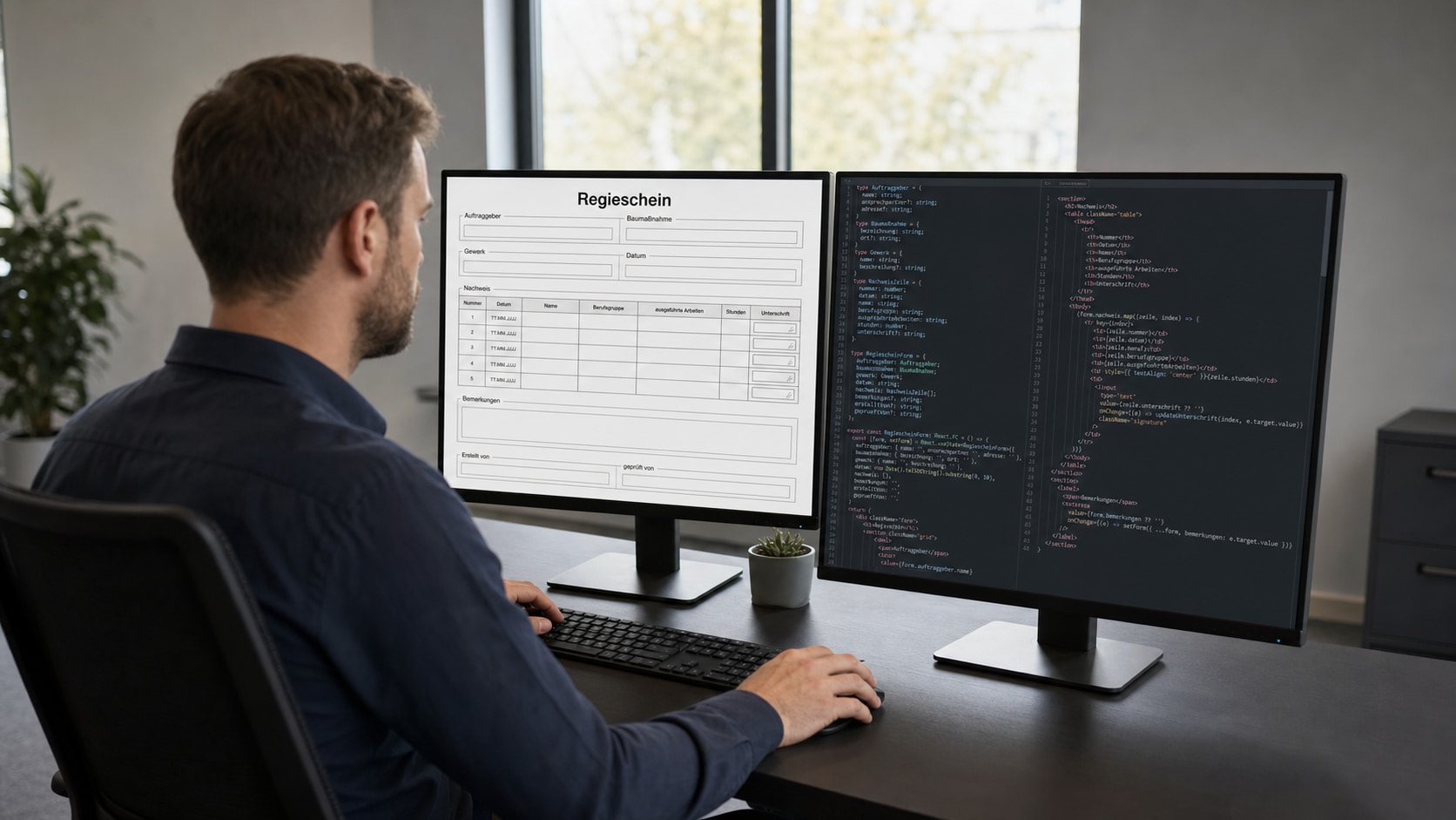 Regieschein mit Formilo programmieren lassen