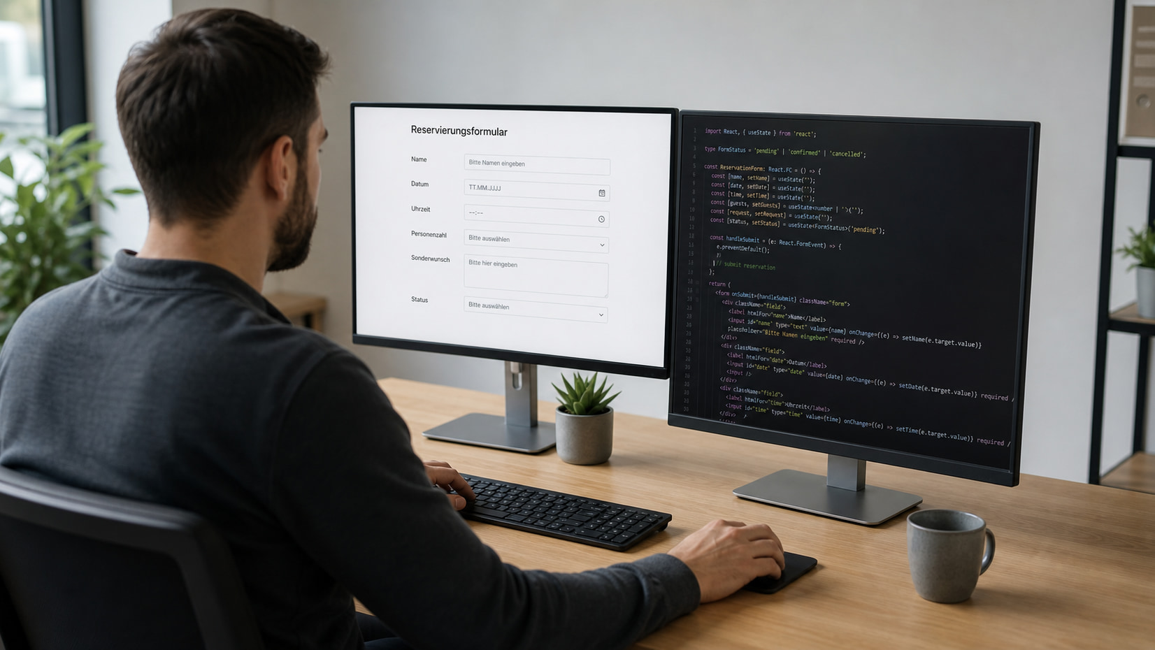 Reservierungsformular mit Formilo programmieren lassen