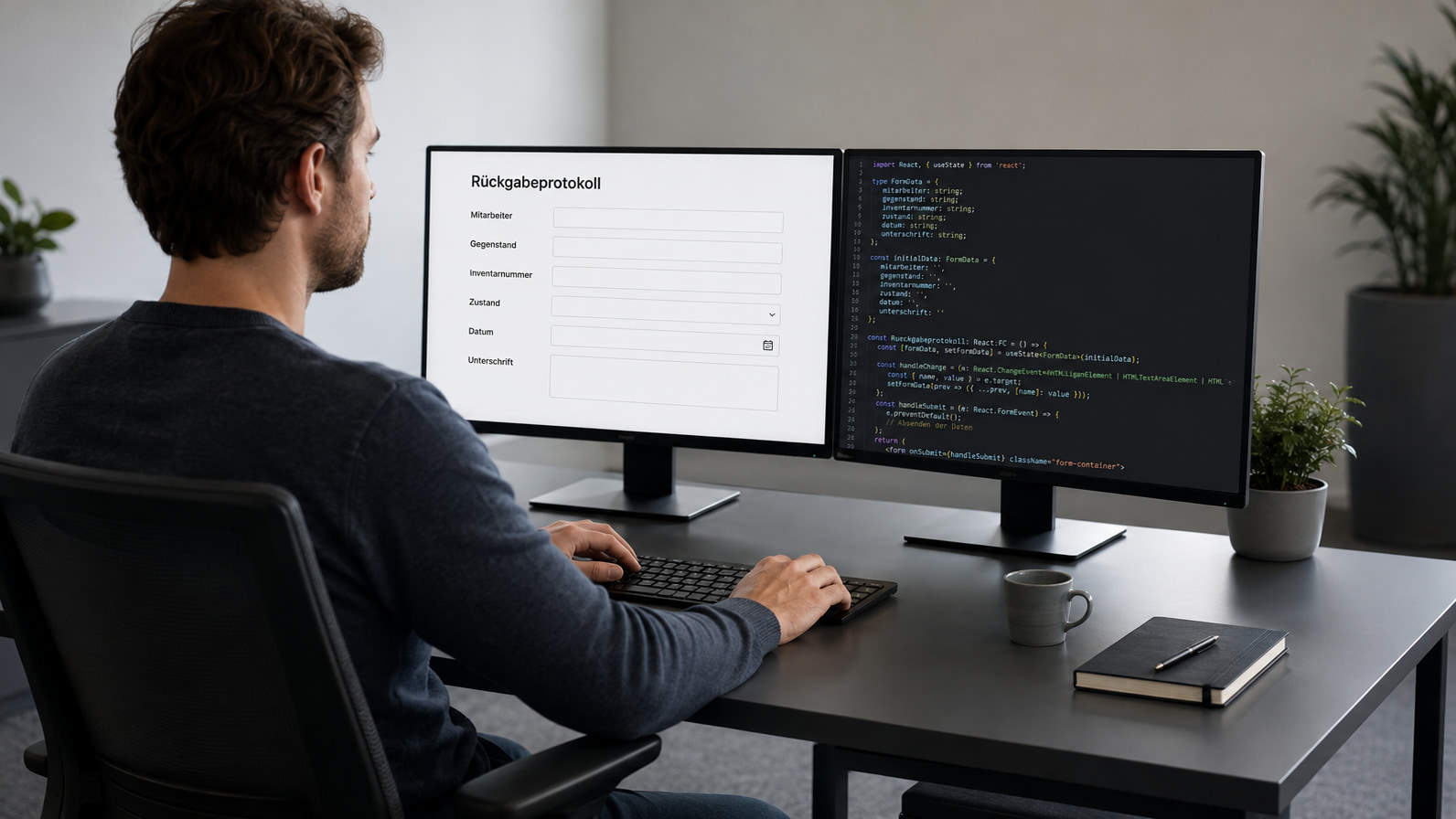 Rückgabeprotokoll mit Formilo programmieren lassen