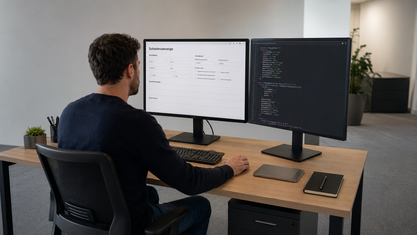 Schadensanzeige mit Formilo programmieren lassen