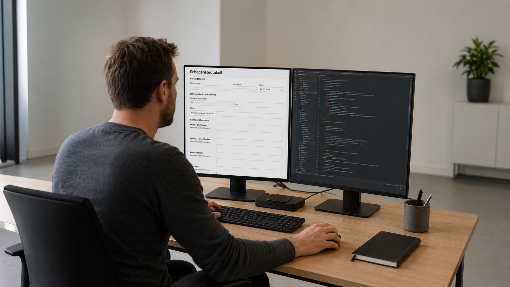 Schadensprotokoll mit Formilo programmieren lassen