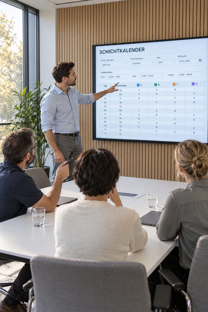 Beratung zum Schichtkalender