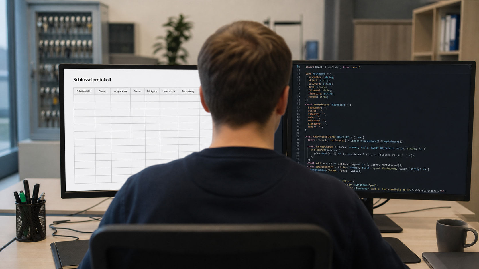 Schlüsselprotokoll mit Formilo programmieren lassen