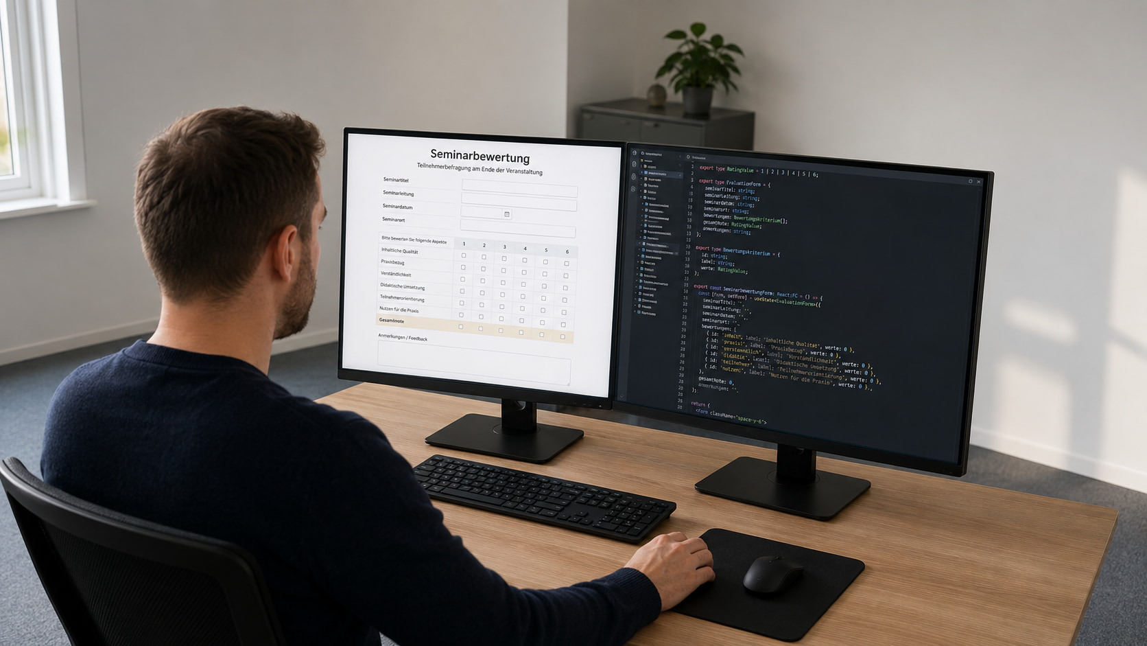Seminarbewertung mit Formilo programmieren lassen