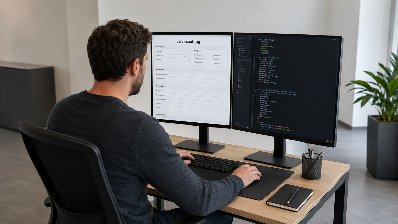 Serviceauftrag mit Formilo programmieren lassen