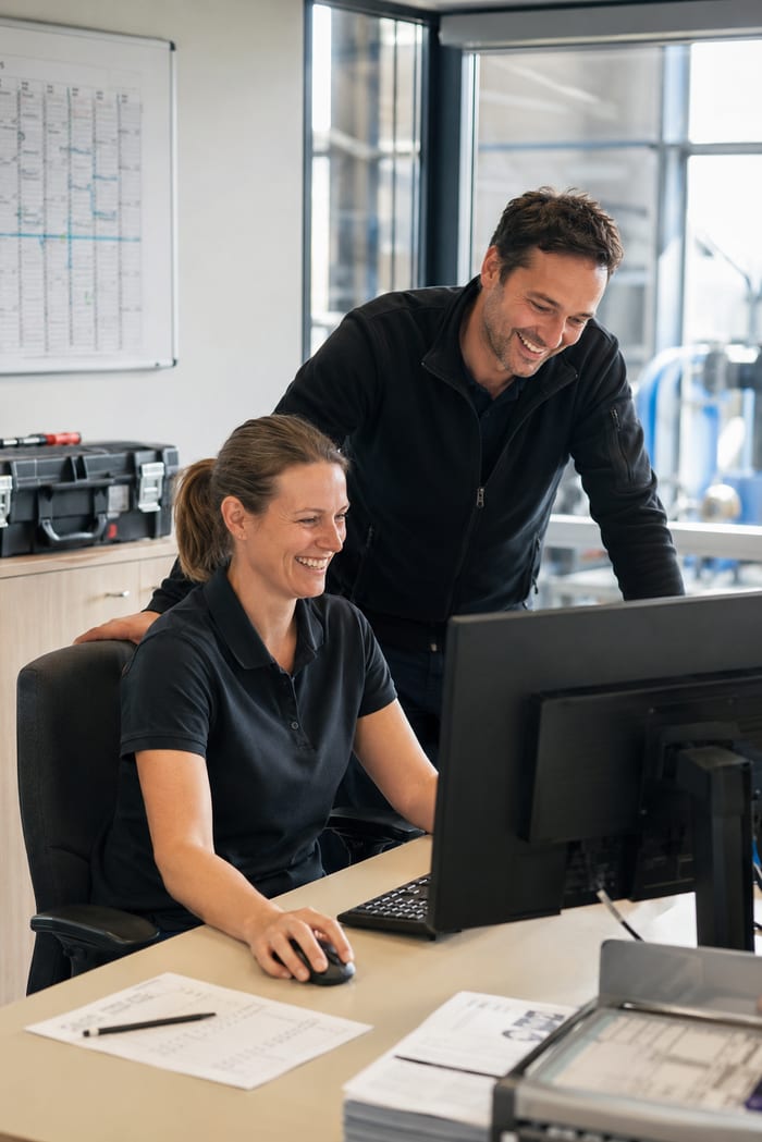 Digitalisierung des Serviceberichts