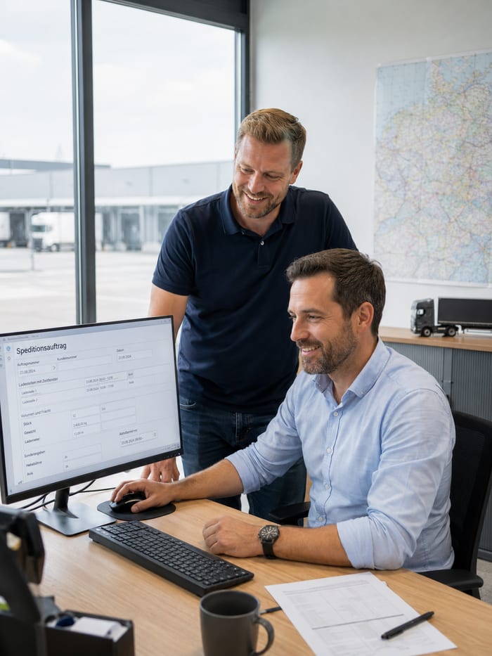 Digitalisierung des Speditionsauftrags