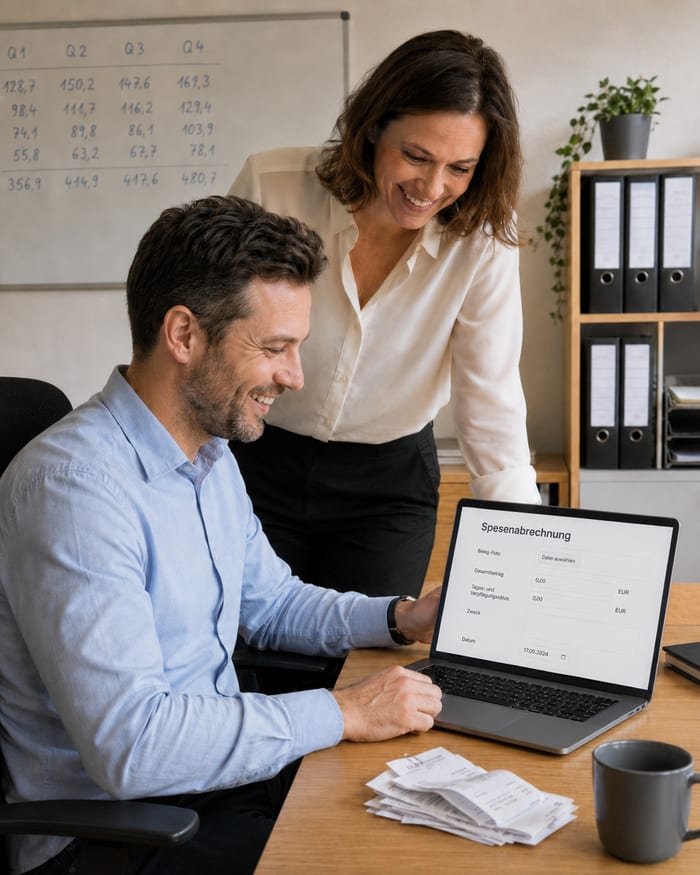 Digitalisierung der Spesenabrechnung