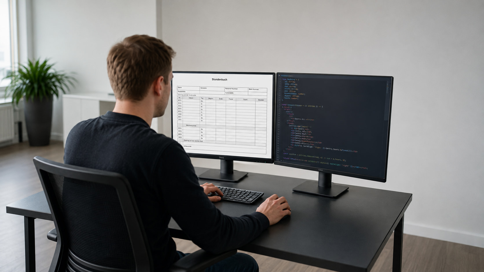 Stundenbuch mit Formilo programmieren lassen