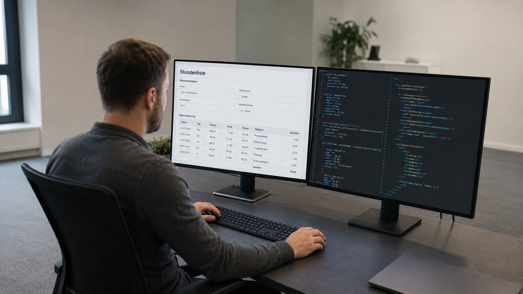 Stundenliste mit Formilo programmieren lassen