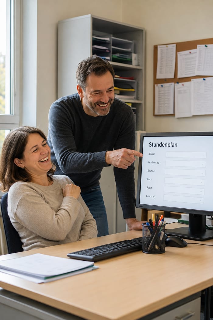 Digitalisierung des Stundenplans