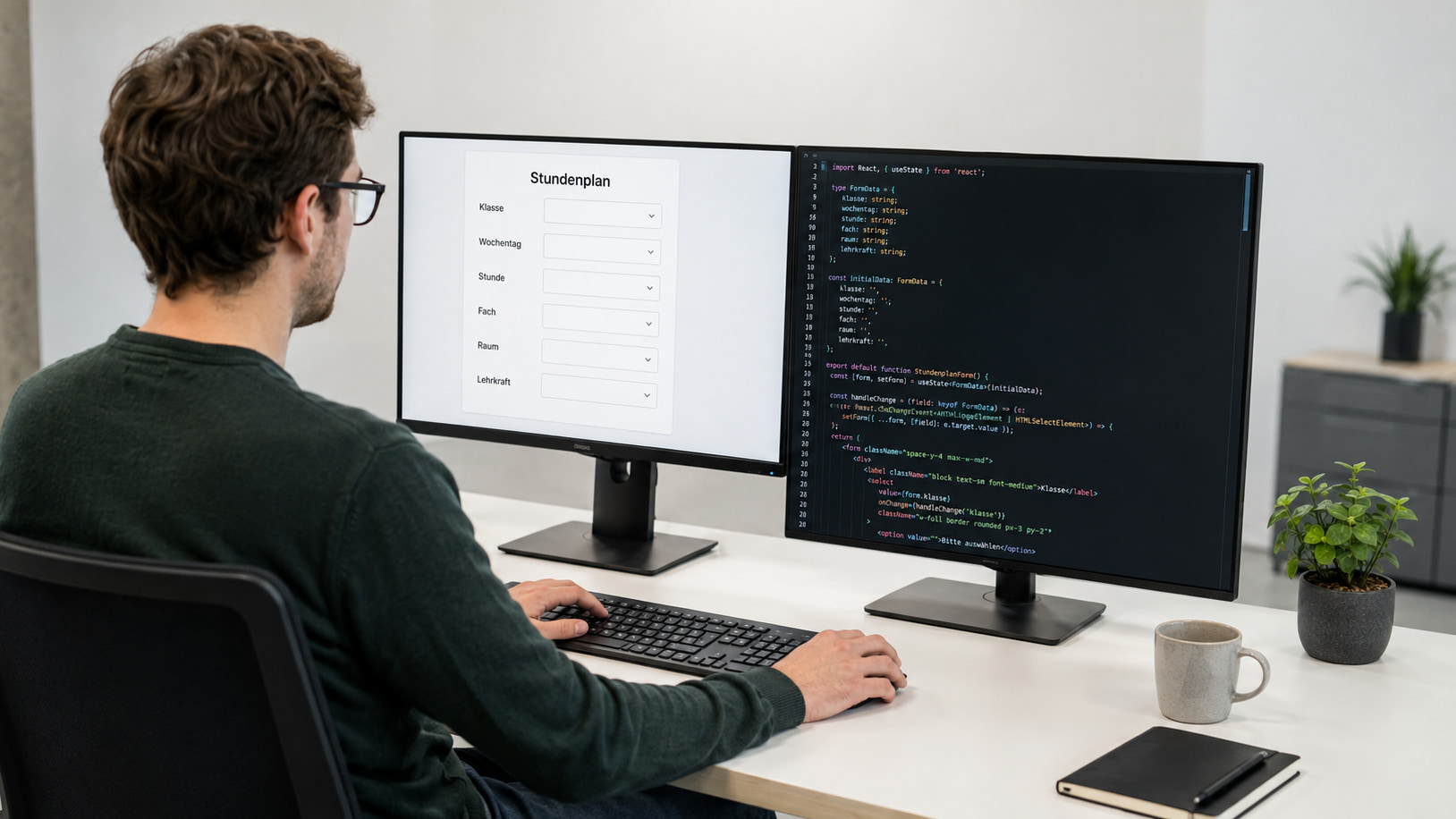 Stundenplan mit Formilo programmieren lassen